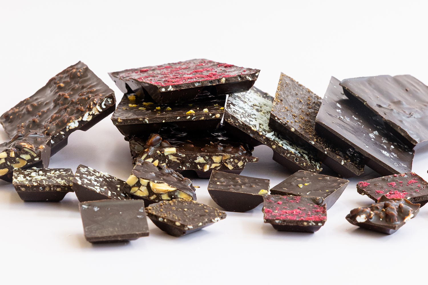 Belovd Chocolate bars and pieces